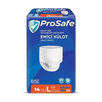 Prosafe Emici Külot Hasta Bezi Large 14'lü