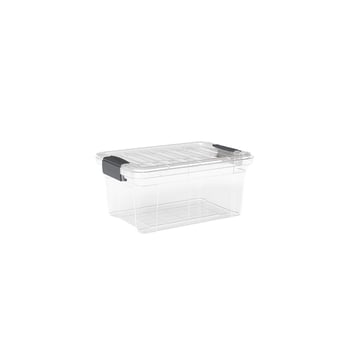 Dünya Dp-33112-102 ( 3.2lt ) ( Şeffaf ) Çok Amaçlı Saklama Kutusu & Organizer ( Kilitli Kapak ) ( 248x170x120mm )