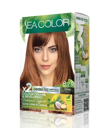 Sea Color Natural Effect Set Boya Amonyaksız 8.73 Karamel