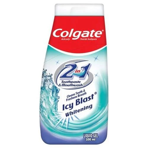 Colgate 2in1 İcy Blast Whitening Beyazlatıcı Diş Macunu 100ml