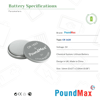 Poundmax 5 Adet 1620 (cr1620,dl1620) 3v Düğme Pil