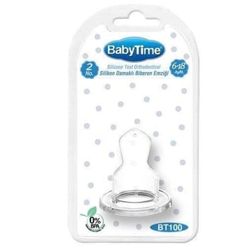 Babytime Emzik Klasik Biberon Silikon No:096