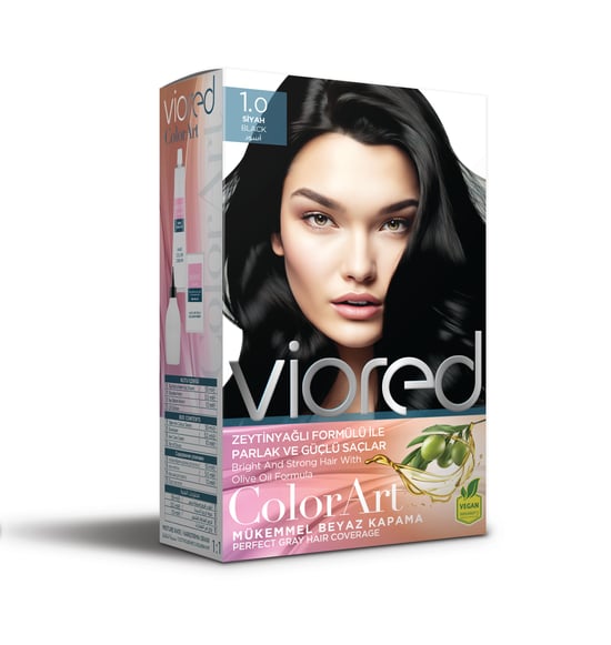 Viored Colorart Set Boya 1.0 Siyah