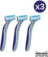 Wilkinson Extra 3 Essentials Kayganlaştırıcı Bantlı Tıraş Bıçağı 3 Bıcaklı Kullan At Tıraş Bıcağı