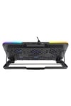 Rampage SIXPOWER R9 6 Fan RGB Işıklı Telefon Uyumlu Tutuculu Usb Çoklayıcı Notebook Soğutucu Stand