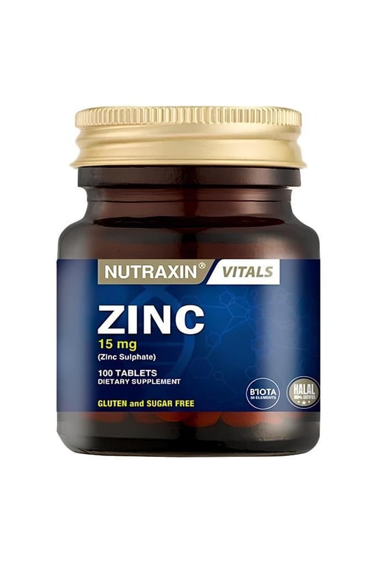 Nutraxin Zinc 15 Mg 100 Tablet