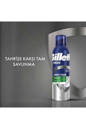 Gillette Series Tıraş Köpüğü Rahatlatıcı 200 Ml