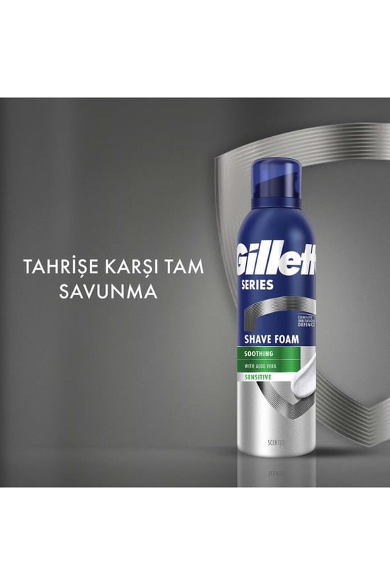 Gillette Series Tıraş Köpüğü Rahatlatıcı 200 Ml