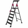 Lorenzo Mrd-105 ( 5+1 ) Basamaklı Metal Merdiven ( 150kg.taşıma )