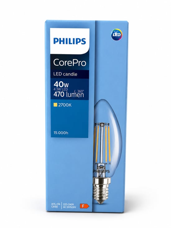 Ampul Philips Corepro Led 40w Sarı Işık
