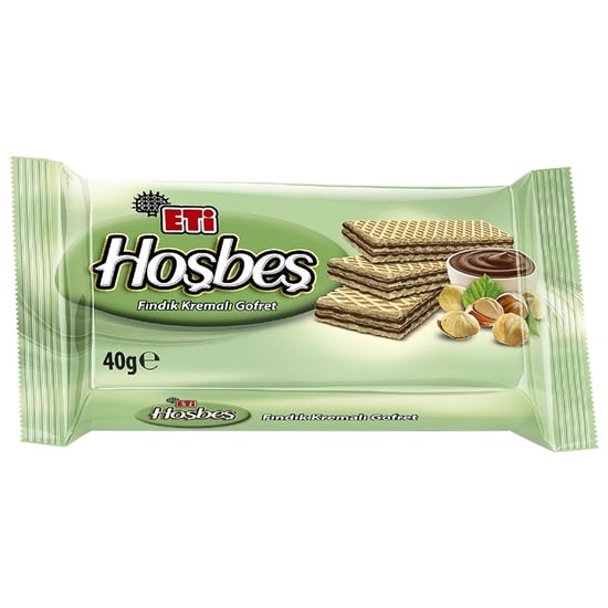 Eti Hoşbeş Gofret Fındık Kremalı 40 Gr