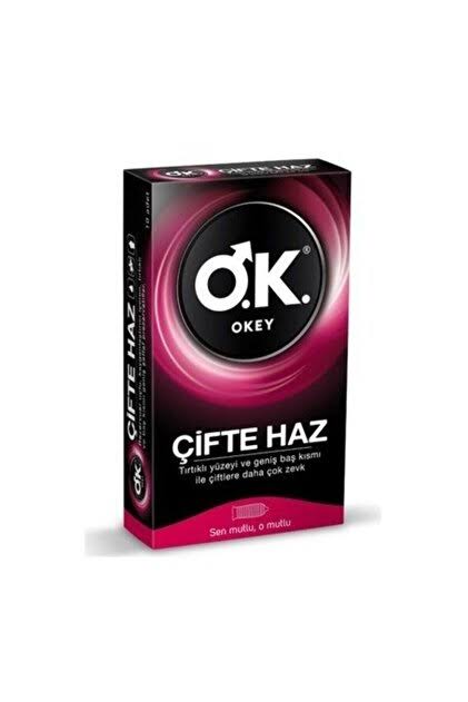 Okey Prezervatif 5' Li Çifte Haz