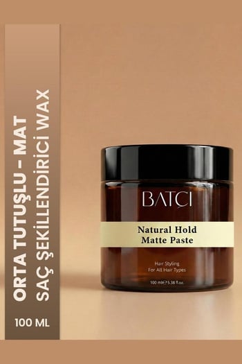 Batçı Saç Şekillendirici Orta Tutuşlu Mat Wax Matte Paste 100 ml