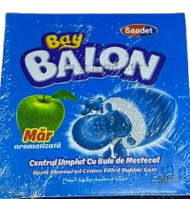Saadet Bay Balon Dolgulu Sakız 50'li Elma (Yeni Ürün)