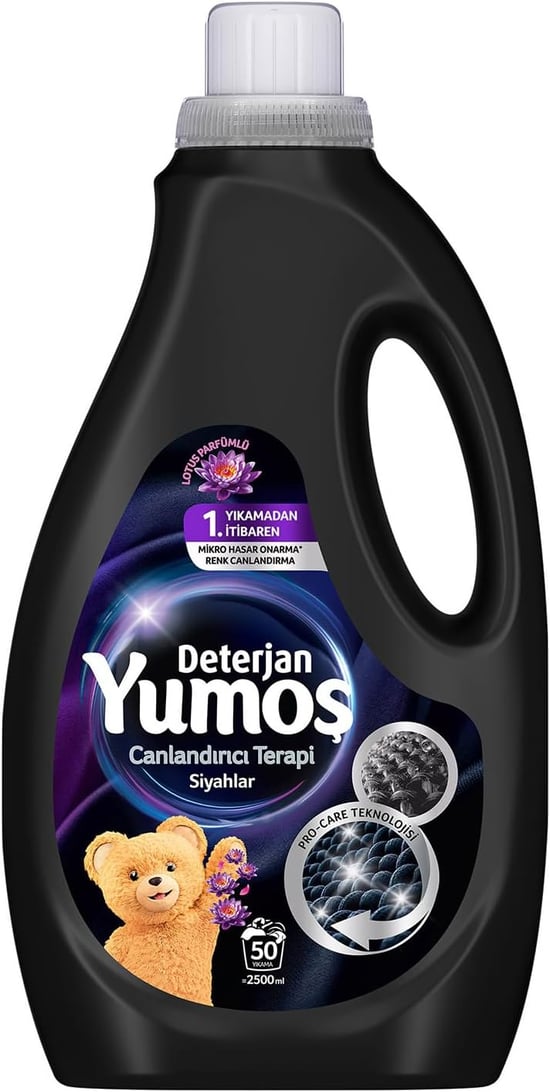 Yumoş Sıvı Deterjan Siyahlar 2500 Ml