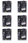 Dexe Black Hair Shampoo Beyaz Saç Kapatıcı Siyah Şampuan Boya 10lu Paket 6 Adet
