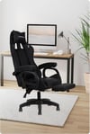 Fashcolle Dynamic Black Masajlı Oyuncu Koltuğu