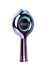 Proco Beauty Premıum Easy Clean Saç Fırçası - Temizleme Aparatlı - Özel Tasarım ( Işıltılı Lacivert Mor Degrade )