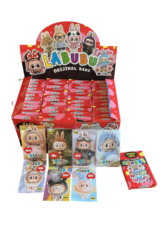 Labubu Oyuncu Kartı ve Sticker
