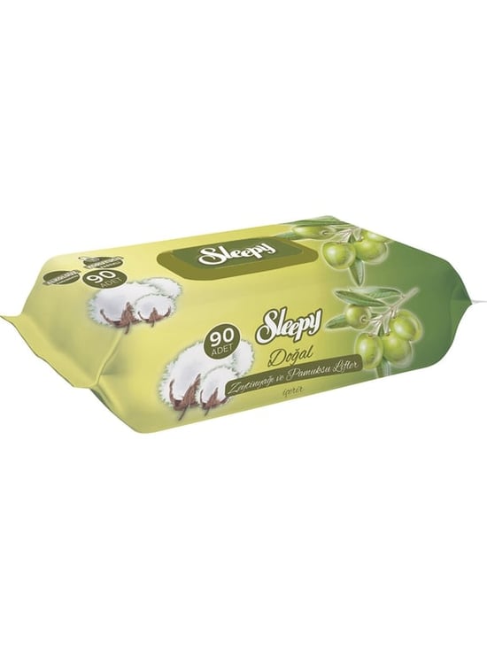 Sleepy Zeytinyağlı Islak Havlu 90'lı