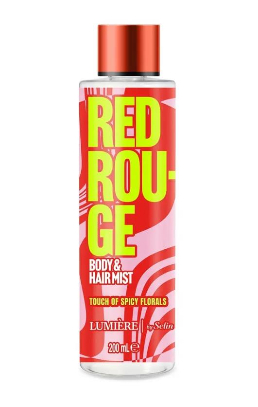 Selin Lumiere Red Rouge Saç ve Vücut Spreyi 200 Ml