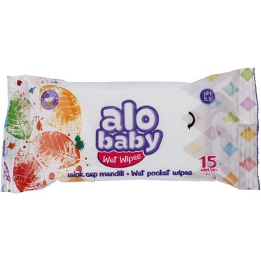 Alo Baby Cep İslak Mendil 15 Li