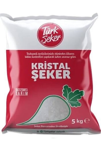 Tarım Kristal Toz Şeker 5 Kg