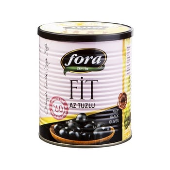 Fora Az Tuzlu 430 Gr Fit Tnk Siyah Zeytin