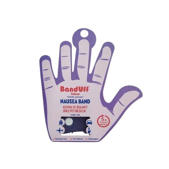 Banduff Kusma ve Bulantı Önleyici Bileklik - Yetişkin / Mor