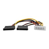 Sata Power Kablo İkili 15cm Sl-p516