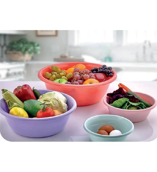 Özatak 4'lü Badya Seti-karışık Renklerde