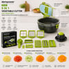 Vegetable Cutter Dempower Dp-901 ( Hazneli ) ( 9in1 ) Çok Fonksiyonlu Sebze Dilimleyici & Kesici & Doğrayıcı Seti