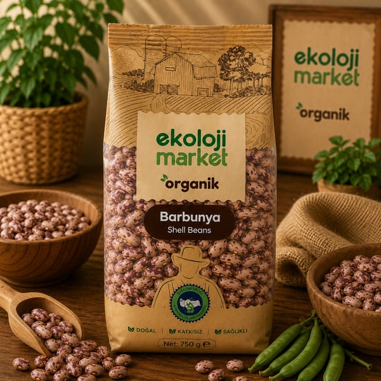 Organik Barbunya 750 Gr.