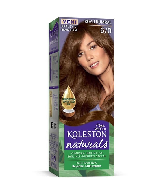 Koleston Naturals Saç Boyası No 6/0 Koyu Kumral
