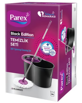 Parex Black Edition Otomatik Temizlik Seti