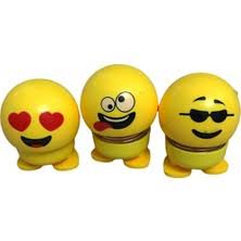 Emoji Zıplayan Adam Yapışkanlı Oyuncak ve Oto Aksesuar