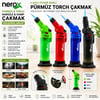 Nerox Nrx-9308 ( Oynar Başlı ) ( Pürmüz & Torch ) ( Nargile & Kamp ) Çakmak ( Doldurulabilir ) ( Ayakda Durabilir )