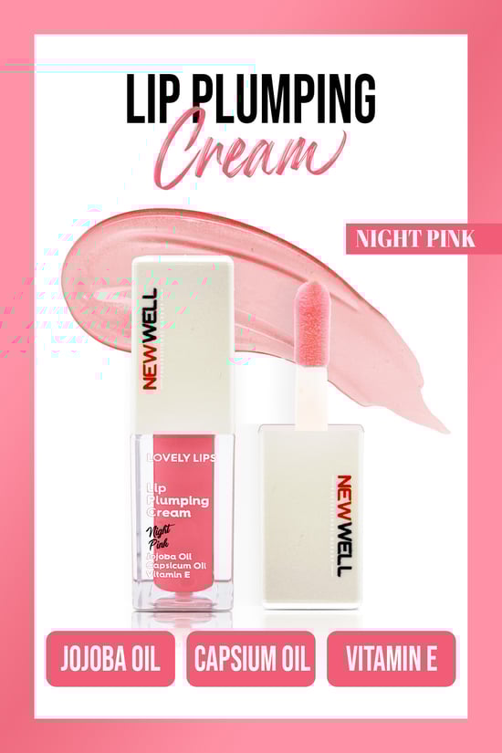 New Well Lip Plumping Cream Night Pink | Dudak Dolgunlaştırıcı Krem 5 Ml