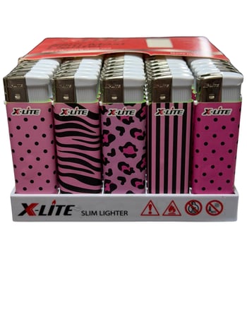 X-lite Baskılı Resimli Figürlü Çakmak *50 Pcs