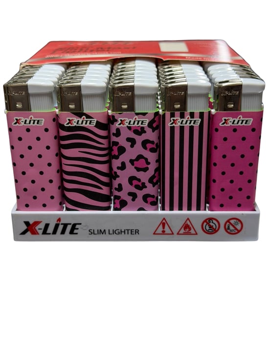 X-lite Baskılı Resimli Figürlü Çakmak *50 Pcs