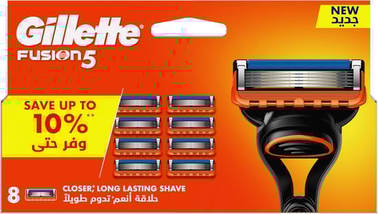 Gillette Fusion5 Yedek Erkek Tıraş Bıçağı 8'li