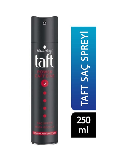 Taft Saç Spreyi 250 ml Power Caffeine Mega Güçlü