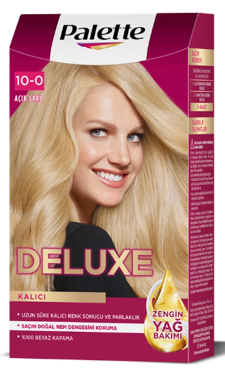 Palette Deluxe 10-0 Açık Sarı*6