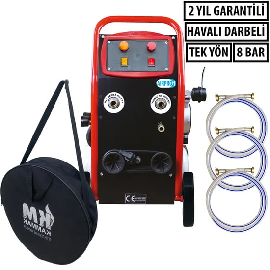 Kammak Airpro-1 Tek Yönlü Havalı Darbeli Kompresörlü Petek Temizleme Makinesi