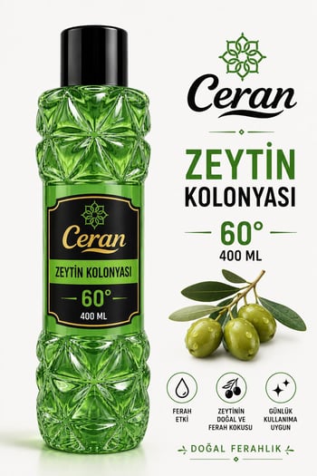 400 Ml Zeytin Kolonyası Ceran Marka
