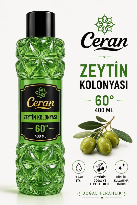 400 Ml Zeytin Kolonyası Ceran Marka