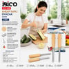 İ22-408 ( 2pcs ) ( Ahşap Saplı ) ( Metal ) Oyacak 24cm