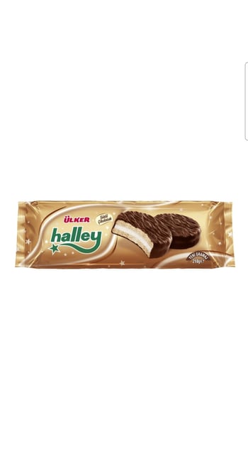 Ülker Halley 210 Gr 7'li Bisküvi X12'li Koli