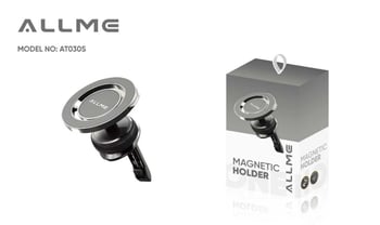 Allme At030s Magnetic Round Telefon Tutucu
