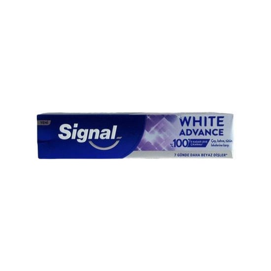 Signal White Advance Diş Macunu Çay Kahve, Tütün Lekelerine Karşı 75 Ml